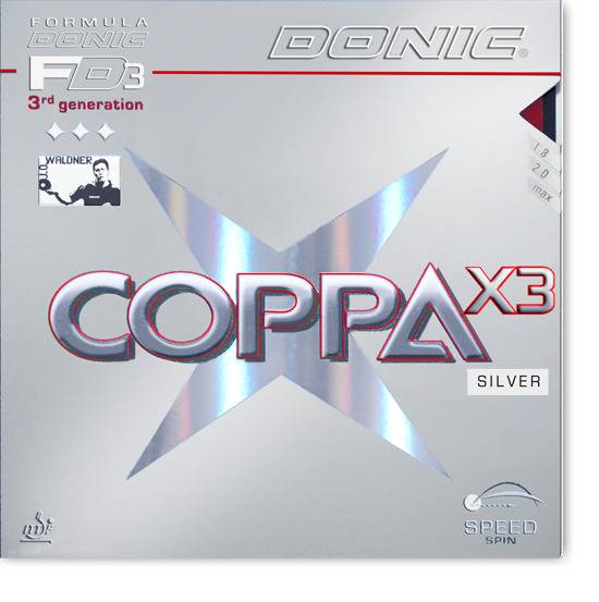 DONIC "Coppa X3 (Silver)"